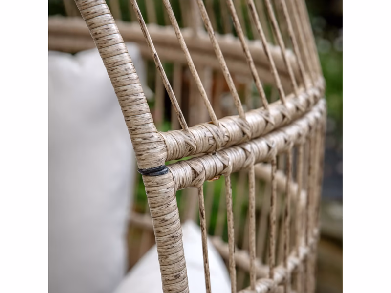 Avena Wicker Garden Egg Chair - Auto Draw - 4th June