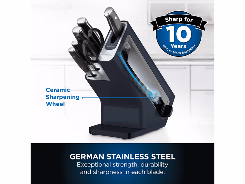 Ninja Crispi & StaySharp Kitchen Bundle - Auto Draw - 31st October
