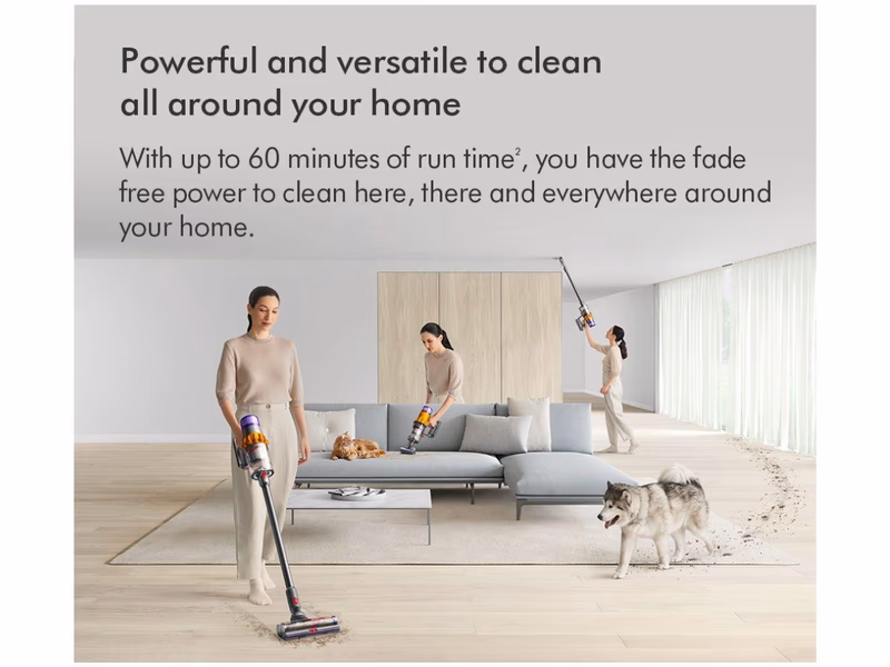Dyson V15 Detect Absolute Cordless Vacuum Cleaner - Auto Draw - 1st November