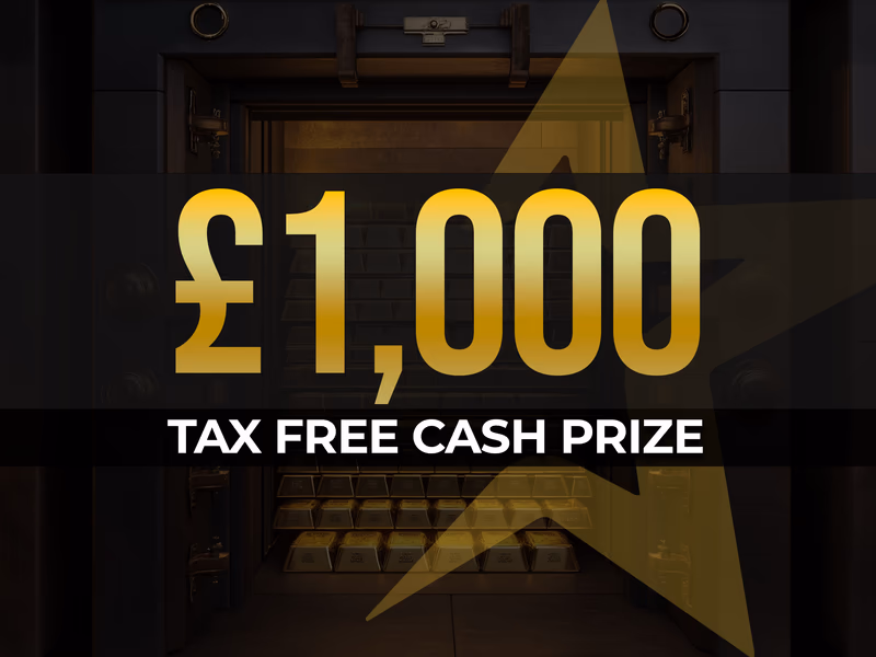 £1000 Cash - Auto Draw - 18th March