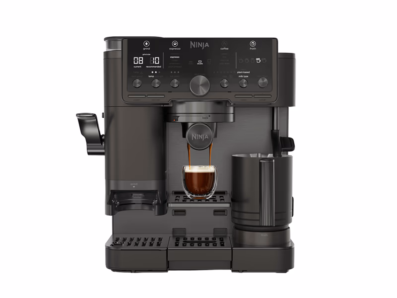 Ninja Luxe Café Pro Series ES701UKBK2 Bean to Cup Coffee Machine - Black - Auto Draw - 3rd November